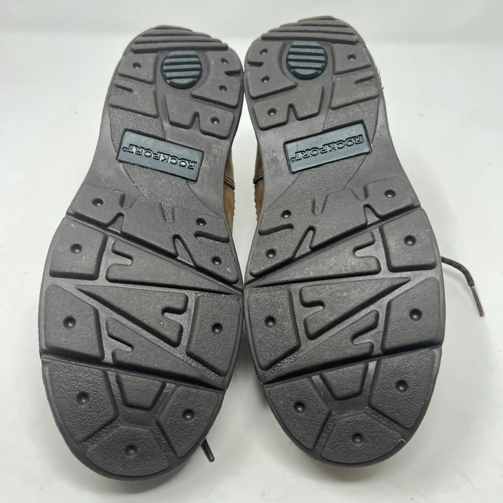 Rockport Womens Active by Orthaheel World Tour Classic Brown Lace Up Size 9.5